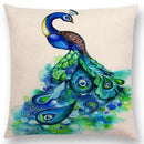 Cute Cat Moon Night Wonderland Witch Halloween Dance Pillow Cover by Axyaa