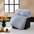 Axyaa Cotton Bubble Double-Layer Yarn Summer Quilt Set