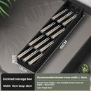 Axyaa Aluminum Cutlery Drawer Organizer Tray for Kitchen Cabinet Storage