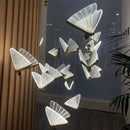 Axyaa Nordic Butterfly Pendant Light for Kitchen Dining Bedroom Decor