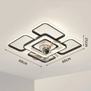 Axyaa LED Ceiling Fan Light Control Indoor Lighting