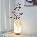 Axyaa French Cream 3D Desk Lamp - Bedroom Bedside & Study Atmosphere Lamp