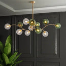Axyaa Minimalist Magic Bean & Bubble Molecular Pendant Lamps for Nordic Living, Bedroom & Dining