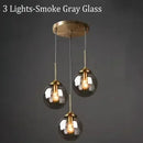 Axyaa Glass Ball LED Pendant Chandelier for Home Lighting Decoration