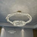 Axyaa Crystal LED Chandeliers for Elegant Home and Hospitality Lighting