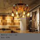 Axyaa Rope LED Pendant Chandelier: Stylish Lighting Fixture for Restaurants, Shops, and Hotels