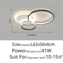 Axyaa Nordic LED Ceiling Chandelier for Living Room Bedroom Restaurant Lighting