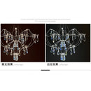 2026 Axyaa Starry Sky Pendant Light: High-End Villa Art for Dining, Bedroom & Dressing Room