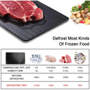 Axyaa Quick Thaw Plate: Fast Thawing for Frozen Food, Meat, Fruit - Kitchen Gadget