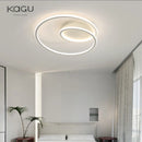 Axyaa LED Ceiling Chandelier for Bedroom Living Room Study Kitchen - Black and White