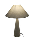 Scandi Fabric Table Lamp Axyaa: Mid-Century Retro LED Lighting for Living Room