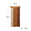 Axyaa Macrame Wall Hanging Shelf: Boho Wood Decor for Bedroom, Living Room