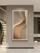 Axyaa Minimalist Entrance Decoration Painting Abstract Hallway Hanging Mural