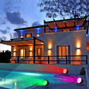 Axyaa LED Par Lights RGBWA+UV 6 IN 1 - Stage Lighting for Events