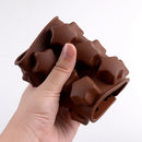 Axyaa 15-Hole Silicone Chocolate Mold: Creative Jelly Candy Cake Ice Grid Baking Mould