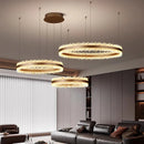 Axyaa Crystal Pendant Chandelier for Luxury Home Decor Lighting