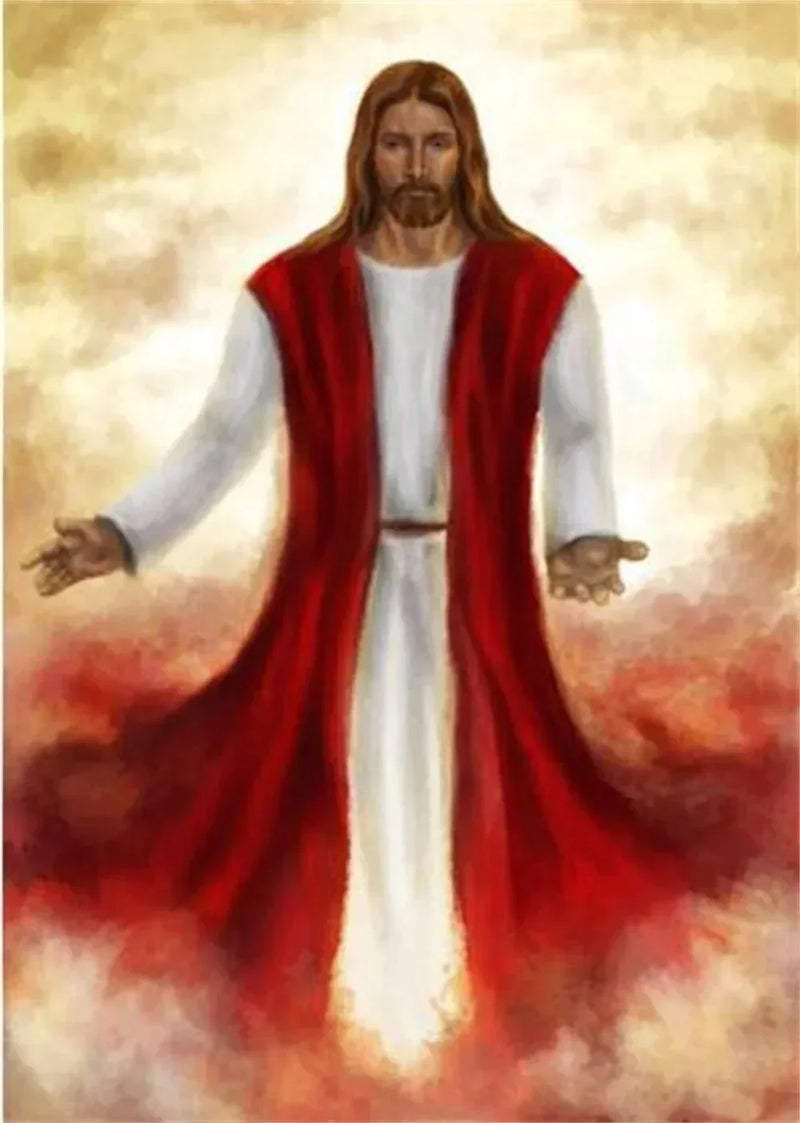Axyaa Jesus Tapestry: Christmas Wall Hanging Cloth for Home Decor