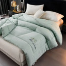 Axyaa Winter Quilt | Antibacterial Bamboo Cotton & Soybean Fiber | All-Season Thick Bedding