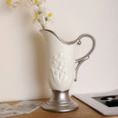 Axyaa Medieval Ceramic Vase French Art Hydroponic Retro Home Decoration