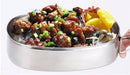 Axya Double Layer Stainless Steel Lunch Box - High Capacity, Square Shape