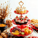 Axyaa 3-Tier Candy Tray Cake Stand Fruit Dessert Display Rack