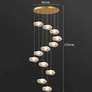 Axyaa LED Pendant Lights: Modern Chandeliers for Home Decor and Indoor Lighting