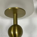 Axyaa White Acrylic Brass Wall Light - Modern Style for Home Decor