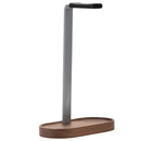 Axyaa Headphone Stand: Creative Wooden & Aluminum Desktop Storage