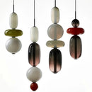 Axyaa Nordic Glass Chandelier: Stylish and Colorful Lighting for Home and Business