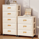 Axyaa Multilayer Drawer Storage Cabinet: Organize Clothes, Toys, Snacks Easily