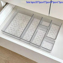 Axyaa Clear Drawer Organizers Set for Makeup and Kitchen Storage