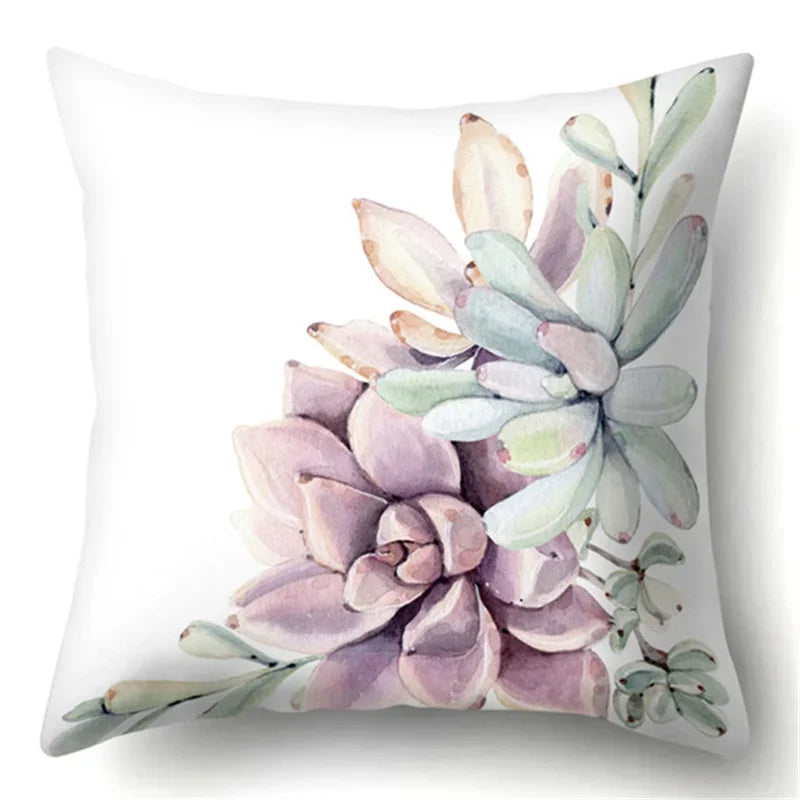 Axyaa Nordic Pineapple Cushion Cover - Geometric Throw Pillow for Sofa