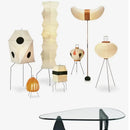 Axyaa Noguoyong Teahouse Xuan Paper Floor Lamp