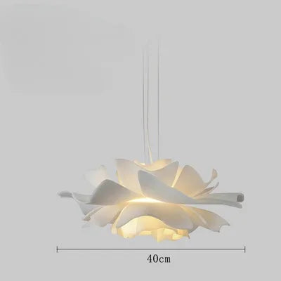 Axyaa Nordic Modern Acrylic Flower Chandelier for Living Dining Room Kitchen Bedroom