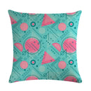 Axyaa Geometric Flax Pillow Case 45*45cm - Home Sofa Adornment & Cushion Cover