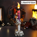 Axyaa Skeleton Ghost Hands LED Light Candle for Halloween Haunted Decor