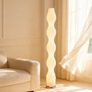 Axyaa Minimalist LED Floor Lamp, Remote Control Dimming, Nordic Ins Style