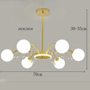 Axyaa Nordic Chandeliers Dining Room Pendant Lights Ceiling Fixture