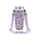 Axyaa Kawaii Daisy Cup Holder Strap Pocket 40oz Accessories Sleeve Bag