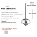 Nordic Modern Flower Bud Pendant Light by Axyaa for Bedroom, Bar, and Restaurant