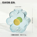 Axyaa Glass Hydroponic Flower Vase - Transparent Table Decor