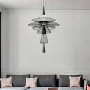 Axyaa Modern Metal Pendant Lights LED Chandelier for Luxury Home Decor