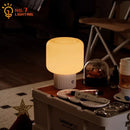 Axyaa Cream Wind LED Table Lamp Touch USB Charging Modern Atmosphere Bedside Lighting