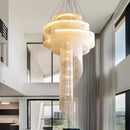 Axyaa Modern LED Pendant Chandeliers for Living Room Staircase Lighting