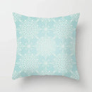 Modern Geometry Print Pillow Case for Home Decor by Axyaa - Mint Green Pillow Cover