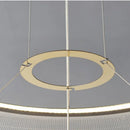 Axyaa Acrylic Light Guide Plate Pendant Lamp for Modern Light Luxury Living Room