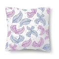 Axyaa Flower Print Nordic Pillowcase - 45x45CM Decorative Sofa Cushion Cover