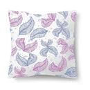 Axyaa Flower Print Nordic Pillowcase - 45x45CM Decorative Sofa Cushion Cover