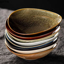 Axyaa Ceramic Irregular Bowl Set for Molecular Cuisine and Desserts