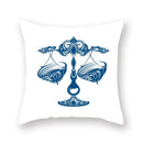 Axyaa Zodiac Constellation Print Pillowcase 45x45cm